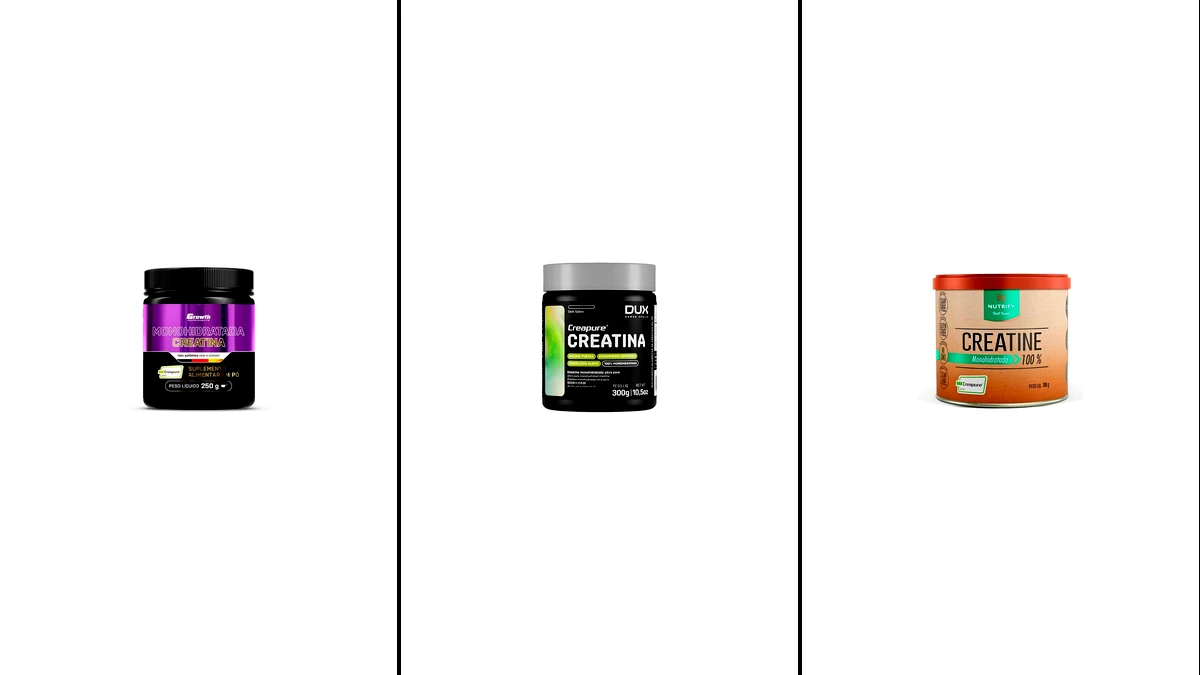 Melhor creatina com selo Creapure: as 5 melhores em 2026