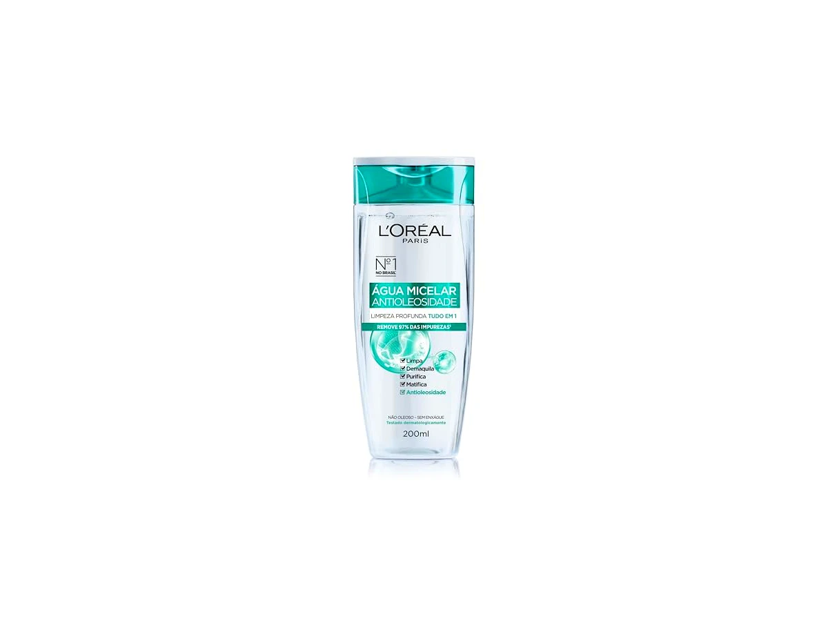 L'Oréal Paris Solução Água Micelar Facial Antioleosidade Efeito Matte