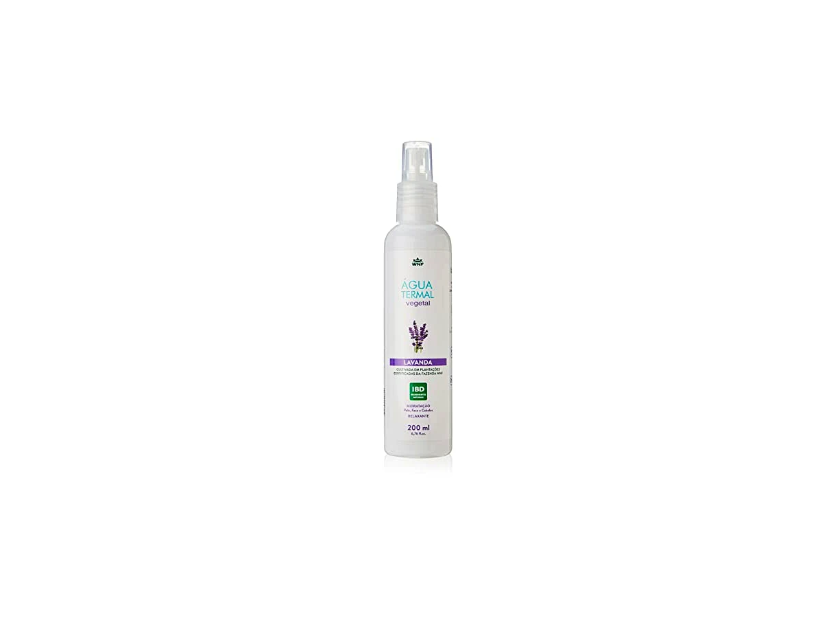 Água Termal WNF Vegetal Lavanda Spray 200ml