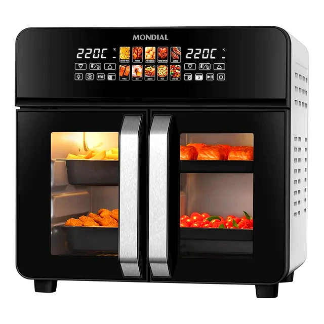 teste Air Fryer Oven Mondial 25L AFDO-25L-FD