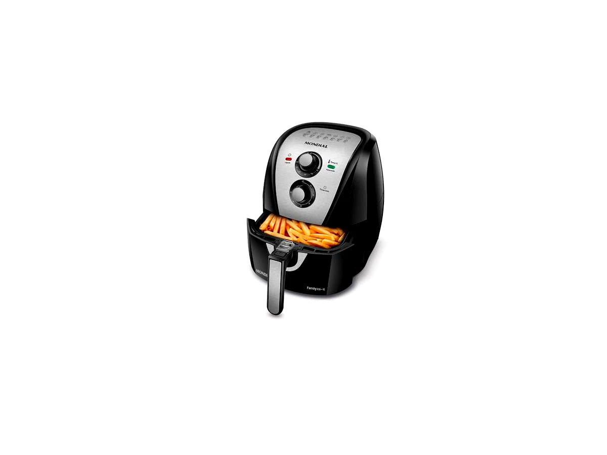 Mondial Family AFN-40-BI (Preto/Inox)