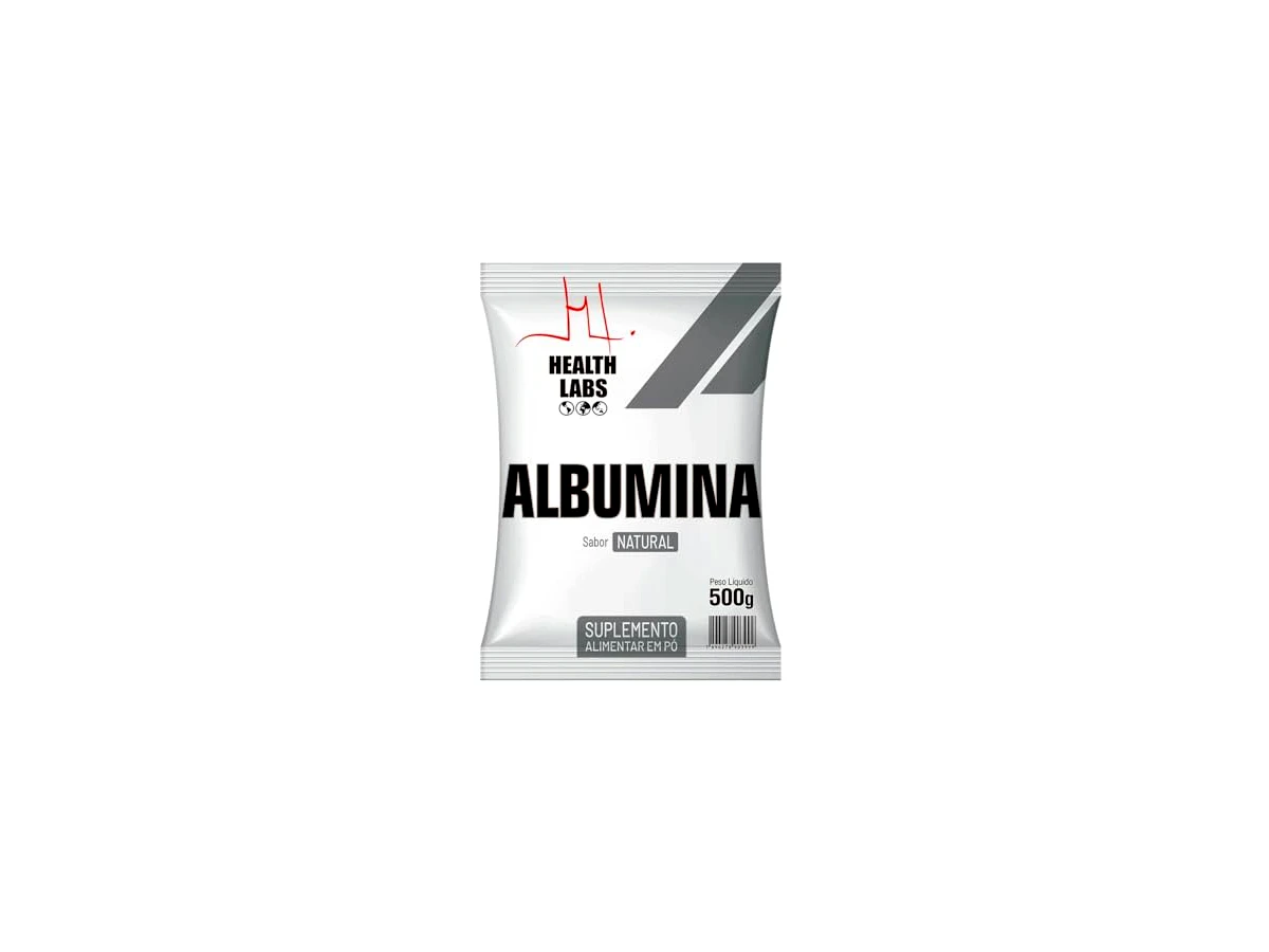 Albumina 500g Natural - Health Labs