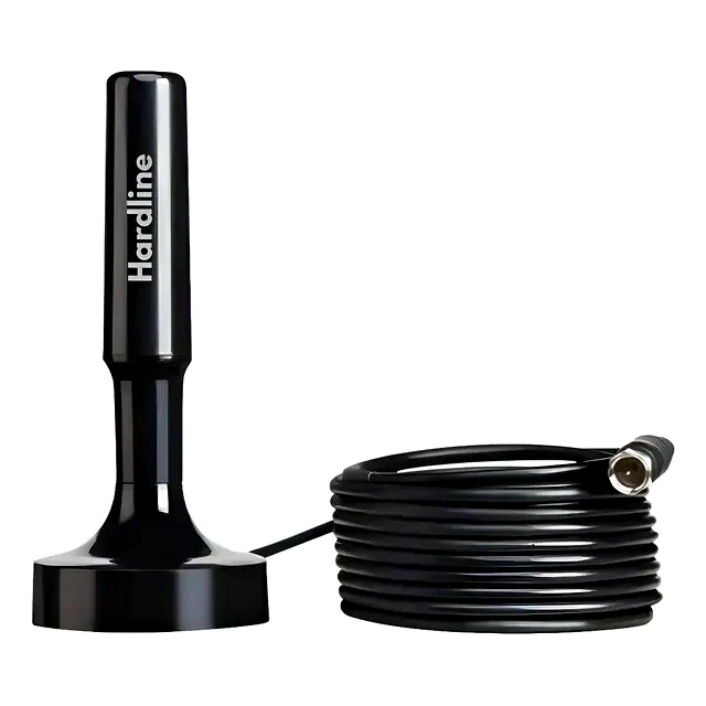 teste Kit Antena Interna e Externa Hardline VHF UHF FM Cabo 5m