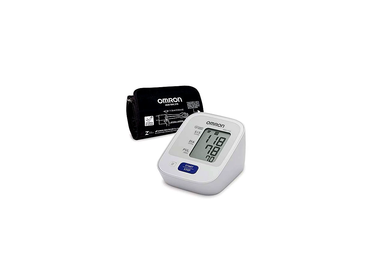 OMRON Monitor de Pressão Arterial de Braço Control+ HEM-7122