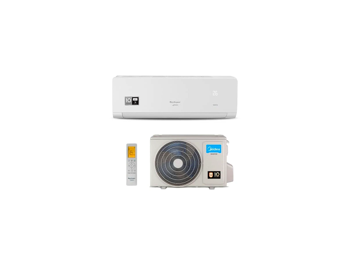 Ar-Condicionado Split HW Inverter Midea Xtreme Save Connect 24.000 BTUs Frio (42AGVCI24M5 / 38AGVCI24M5)