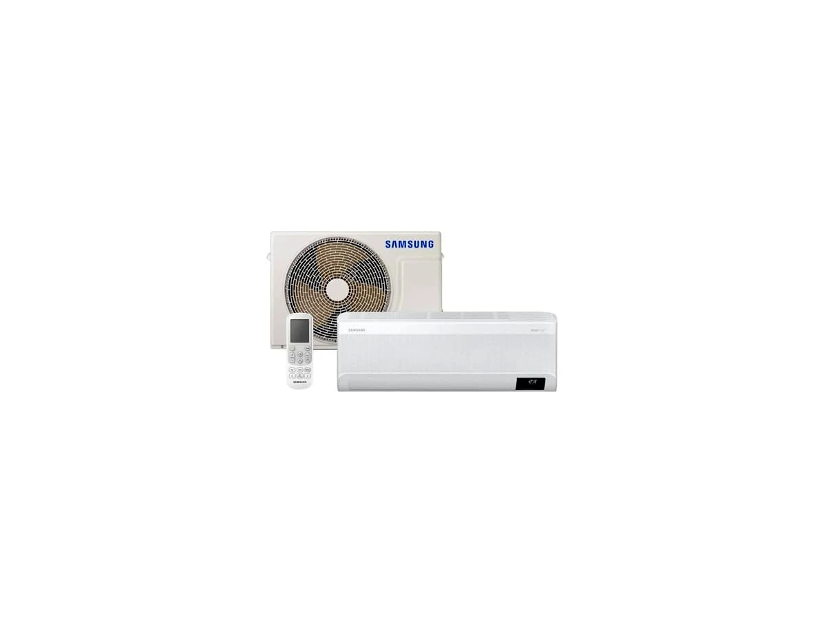 Ar-Condicionado Split HW Inverter Samsung WindFree Connect 12.000 BTUs Frio 220V AR12CVFAMWKNAZ