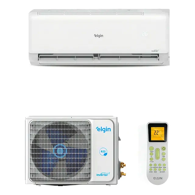 teste Ar-Condicionado Split Elgin Inverter 9.000 BTUs Quente/Frio Eco Inverter II