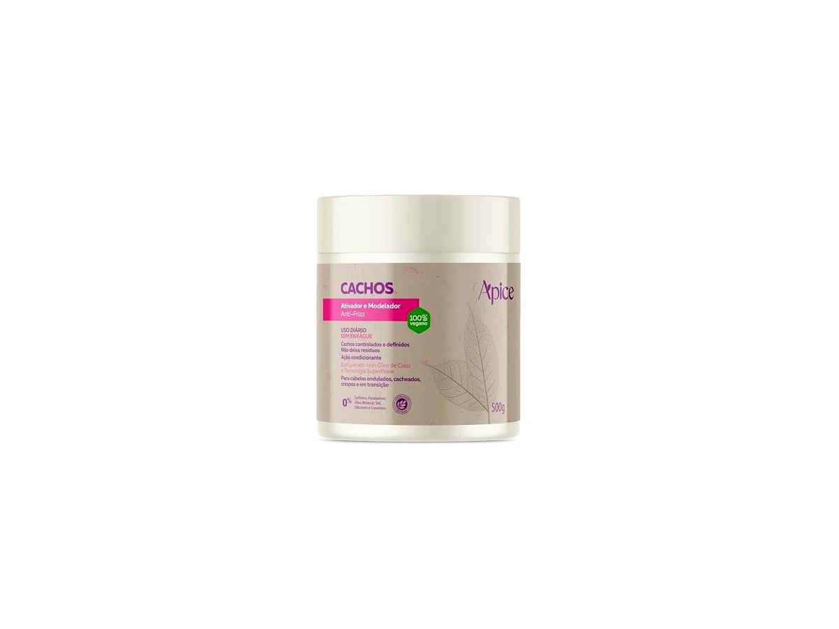 Ativador e Modelador de Cachos Crespas e Cacheadas Apse Cosmetics