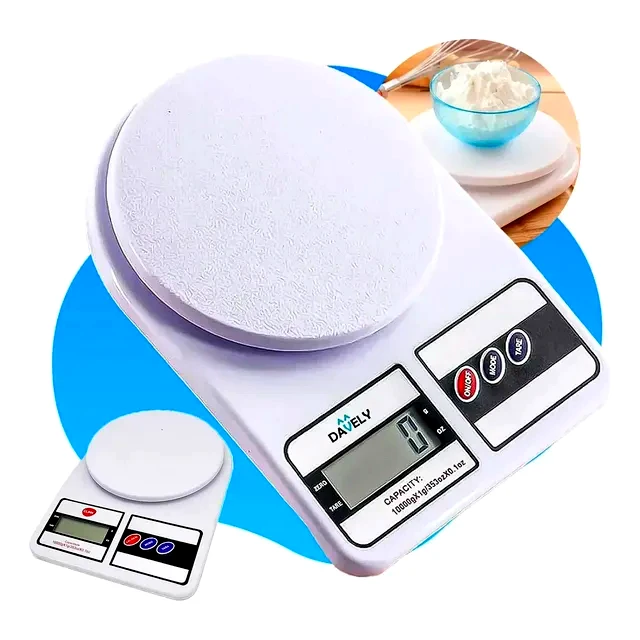 teste Balança de Cozinha Davely 10kg Cook