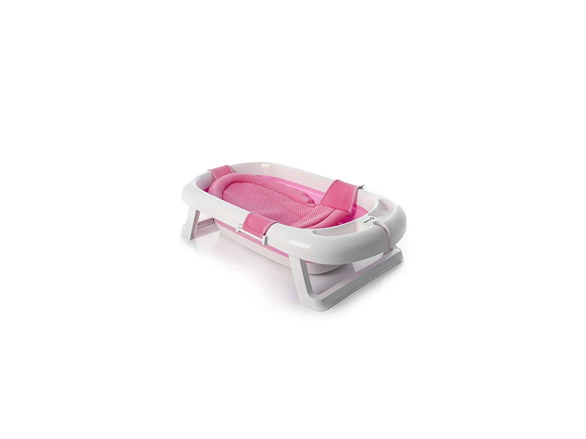 Banheira Dobrável Safety 1st Comfy & Safe Rosa (Ref. IMP01523)