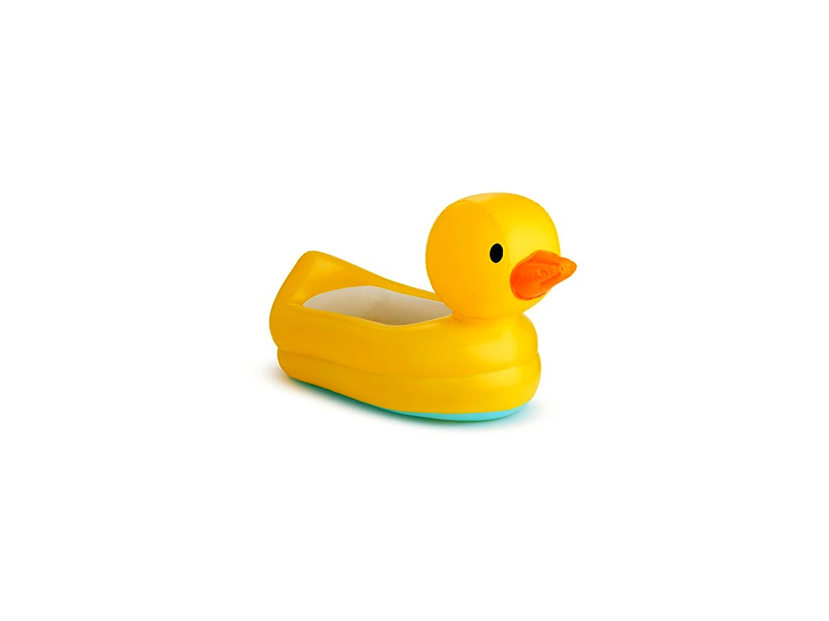 Banheira Inflável Munchkin Pato White Hot (Ref. 011054)