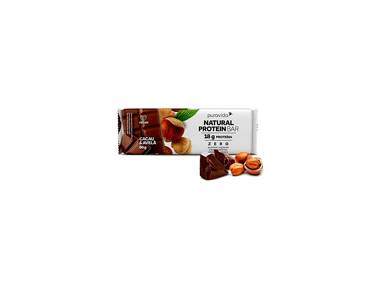 Puravida Protein Bar Sabor Double Chocolate (50g)