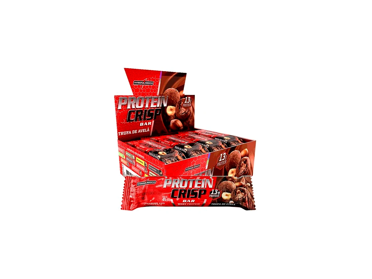 Integralmedica Protein Crisp Bar (Sabor Trufa de Avelã) - 45g