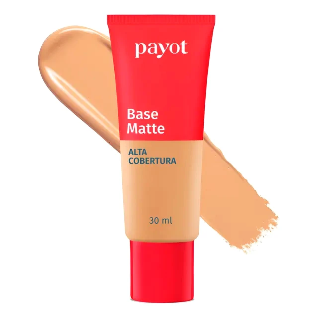 Base Líquida Payot 30ml Matte Alta Cobertura
