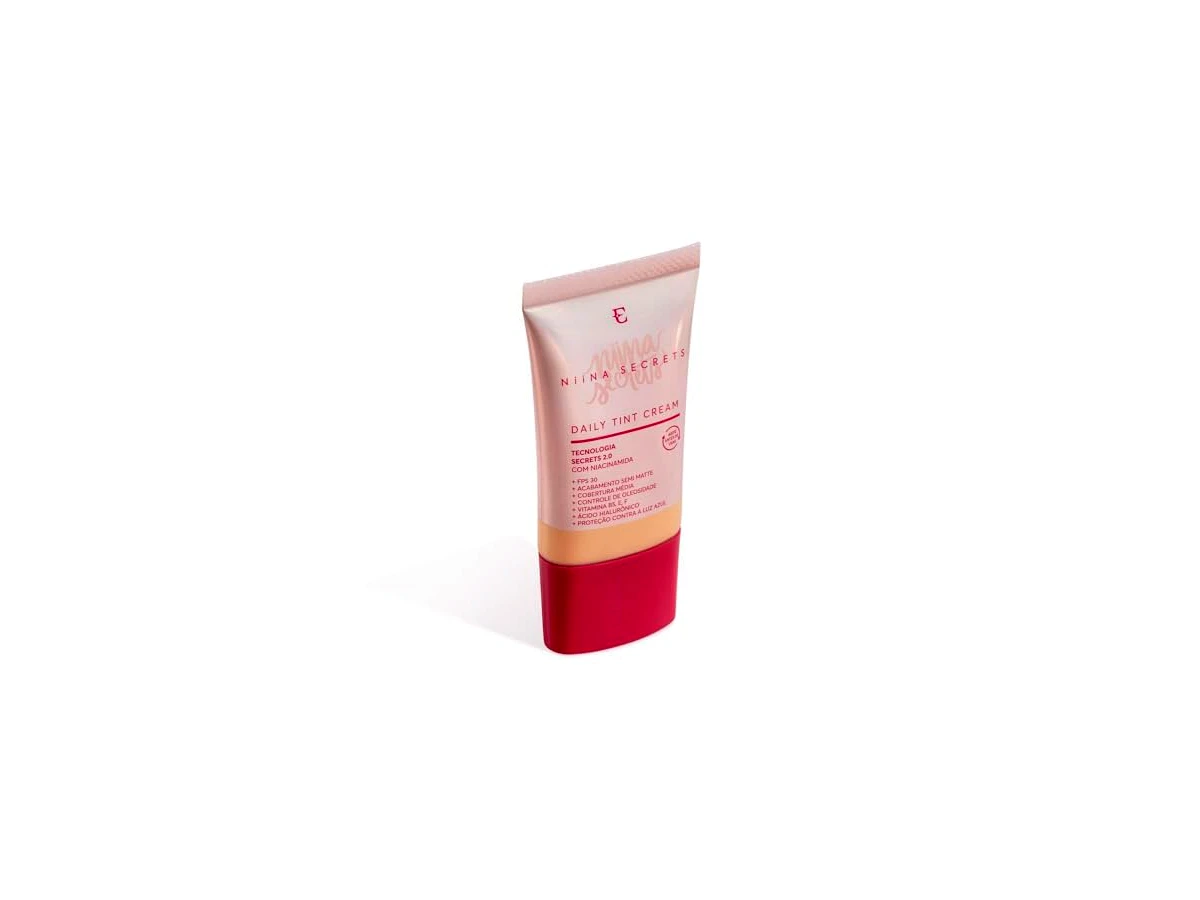 Base Líquida Protetora Eudora Niina Secrets Daily Tint Cream FPS 30
