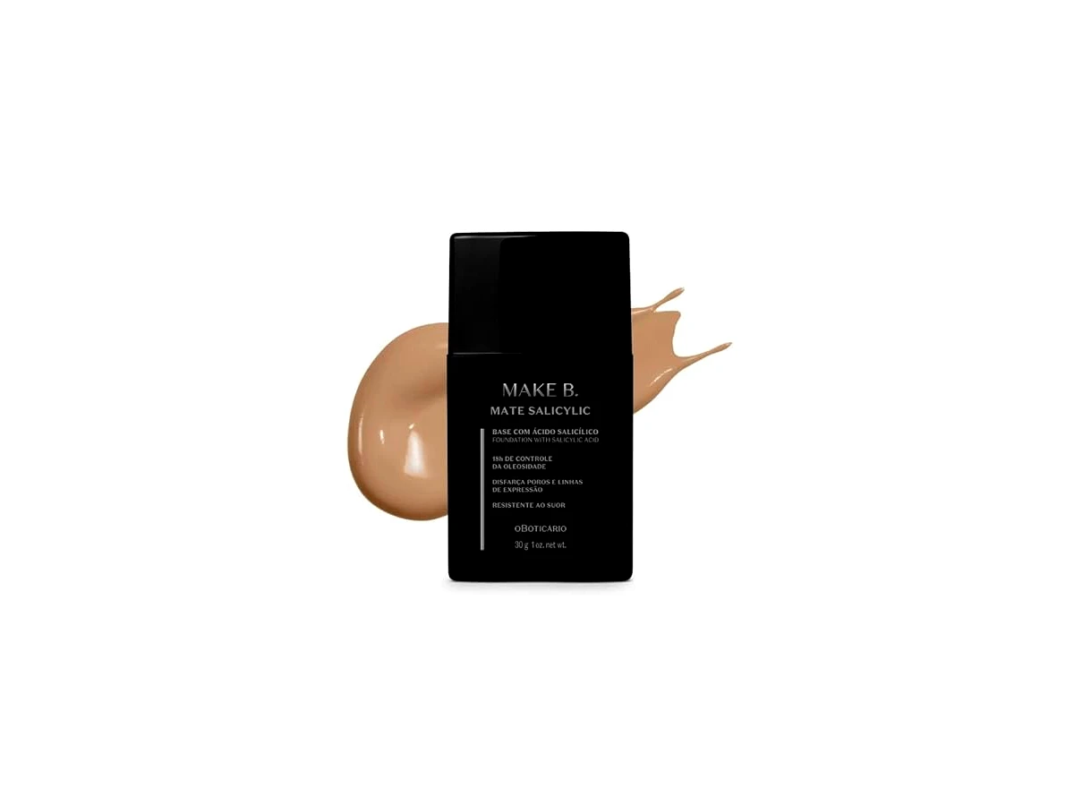 Base Líquida Protetora Make B. Mate Salicylic FPS 45
