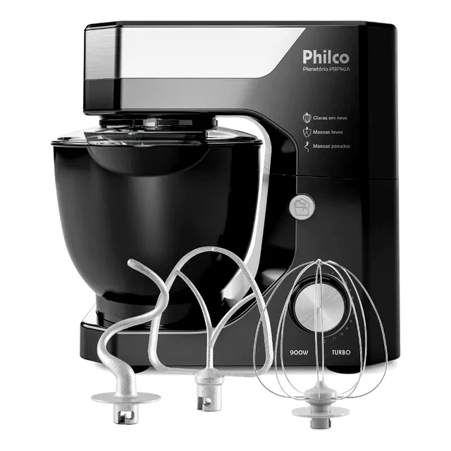 teste Batedeira Planetária Philco 900W 5L PBP90A