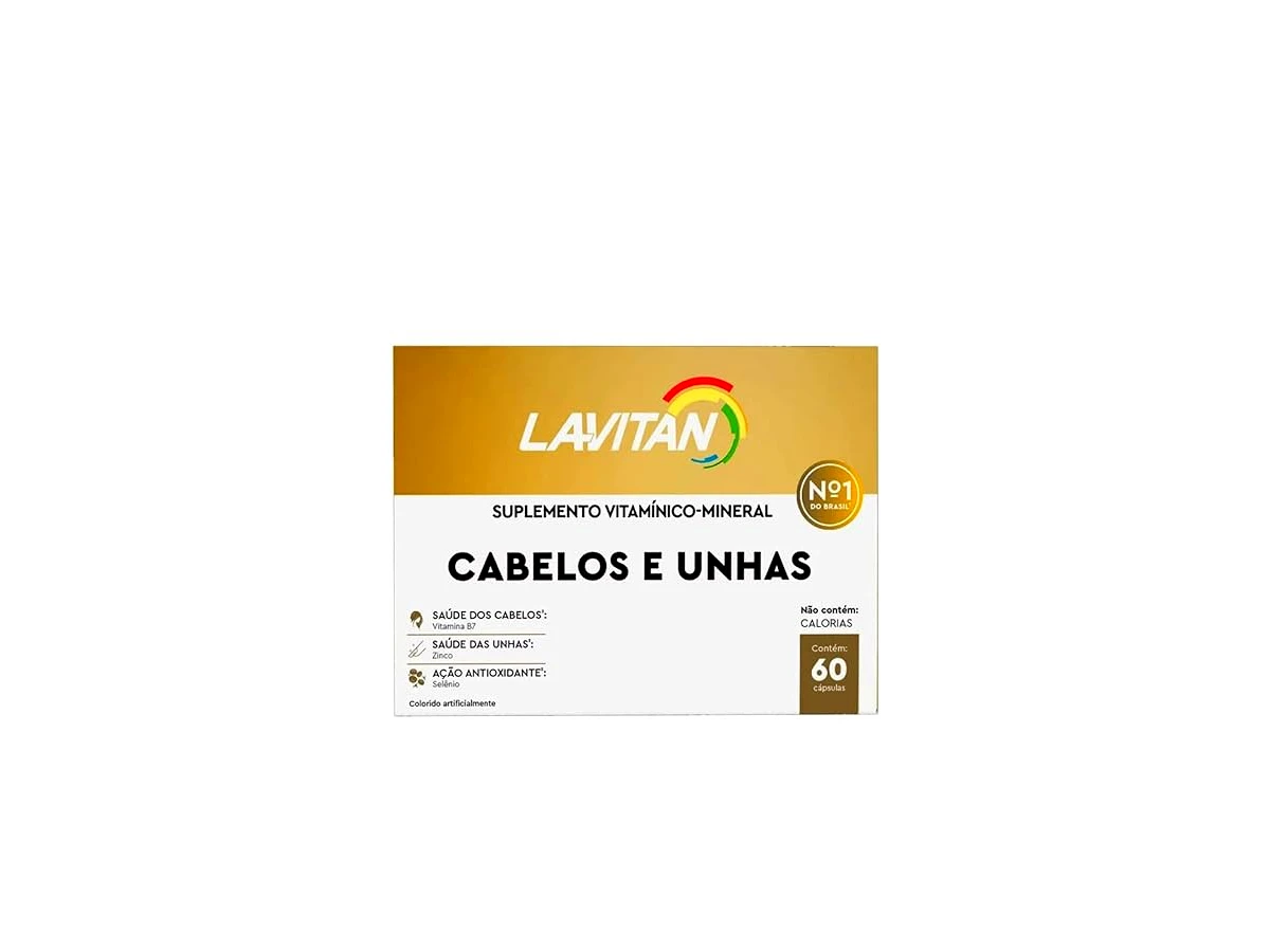 Lavitan Mais Hair Cabelos e Unhas Cimed 60 Cápsulas