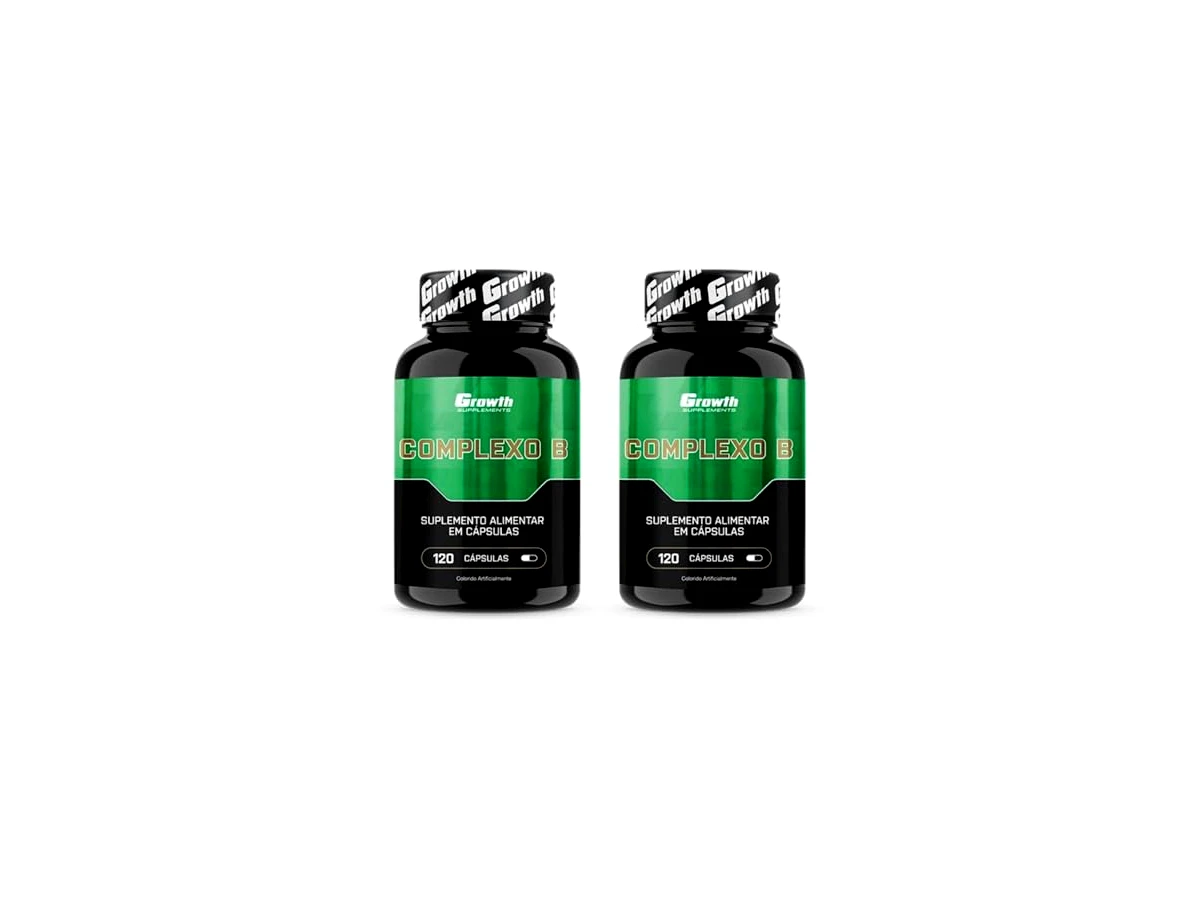 Biotina (Vitamina B7) 45mcg Growth Supplements 120 Cápsulas