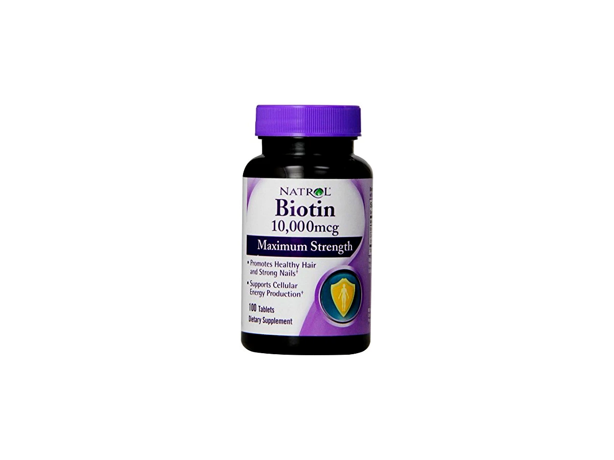 Natrol Biotin Maximum Strength 10.000 mcg 100 Comprimidos
