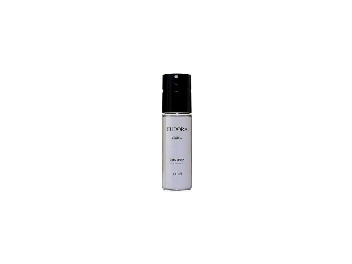 Eudora Desodorante Body Spray Club 6 Tradicional Masculino 100ml