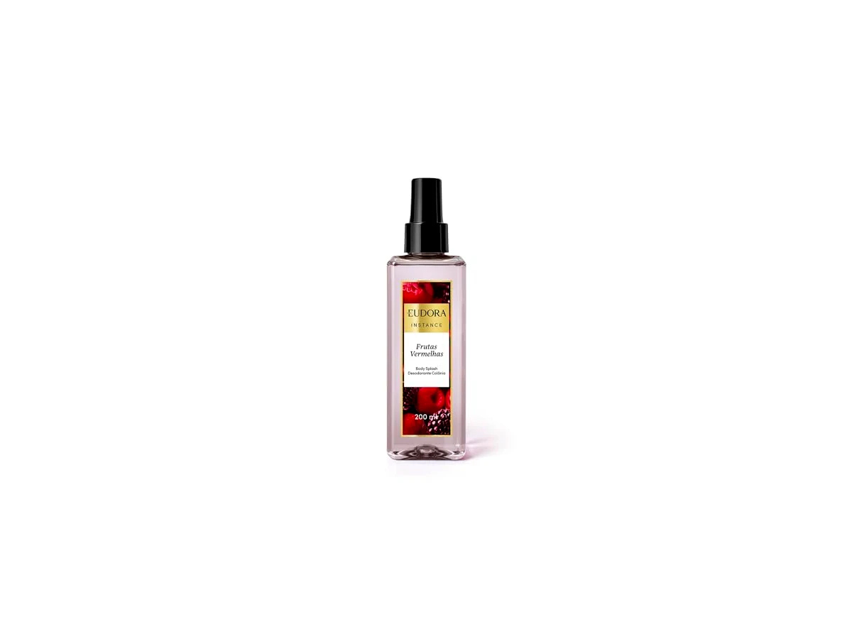 Eudora Instance Body Splash Desodorante Colônia Frutas Vermelhas 200ml