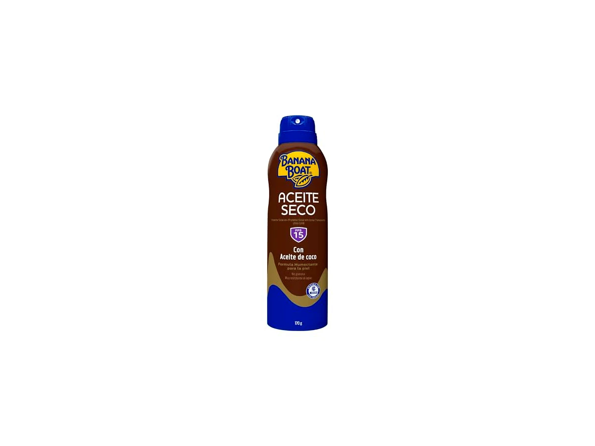 Banana Boat Óleo Bronzeador Spray Aerossol FPS 15 (170ml)