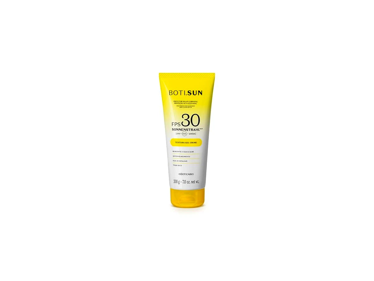 Protetor Solar Corporal Gel Creme FPS 30 Boti.Sun (200g)