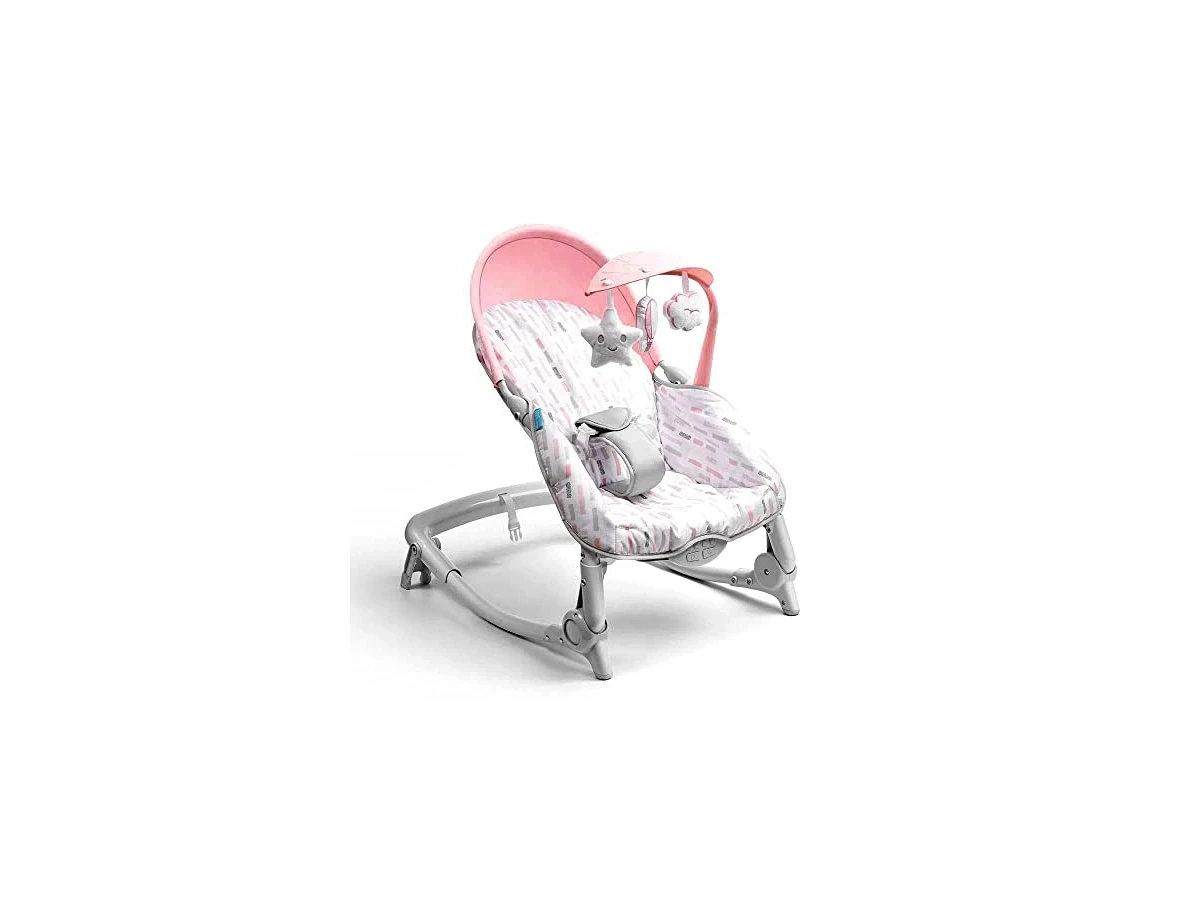 Cadeira de Descanso e Balanço Para Bebê Spice Dobrável Multikids Baby BB293