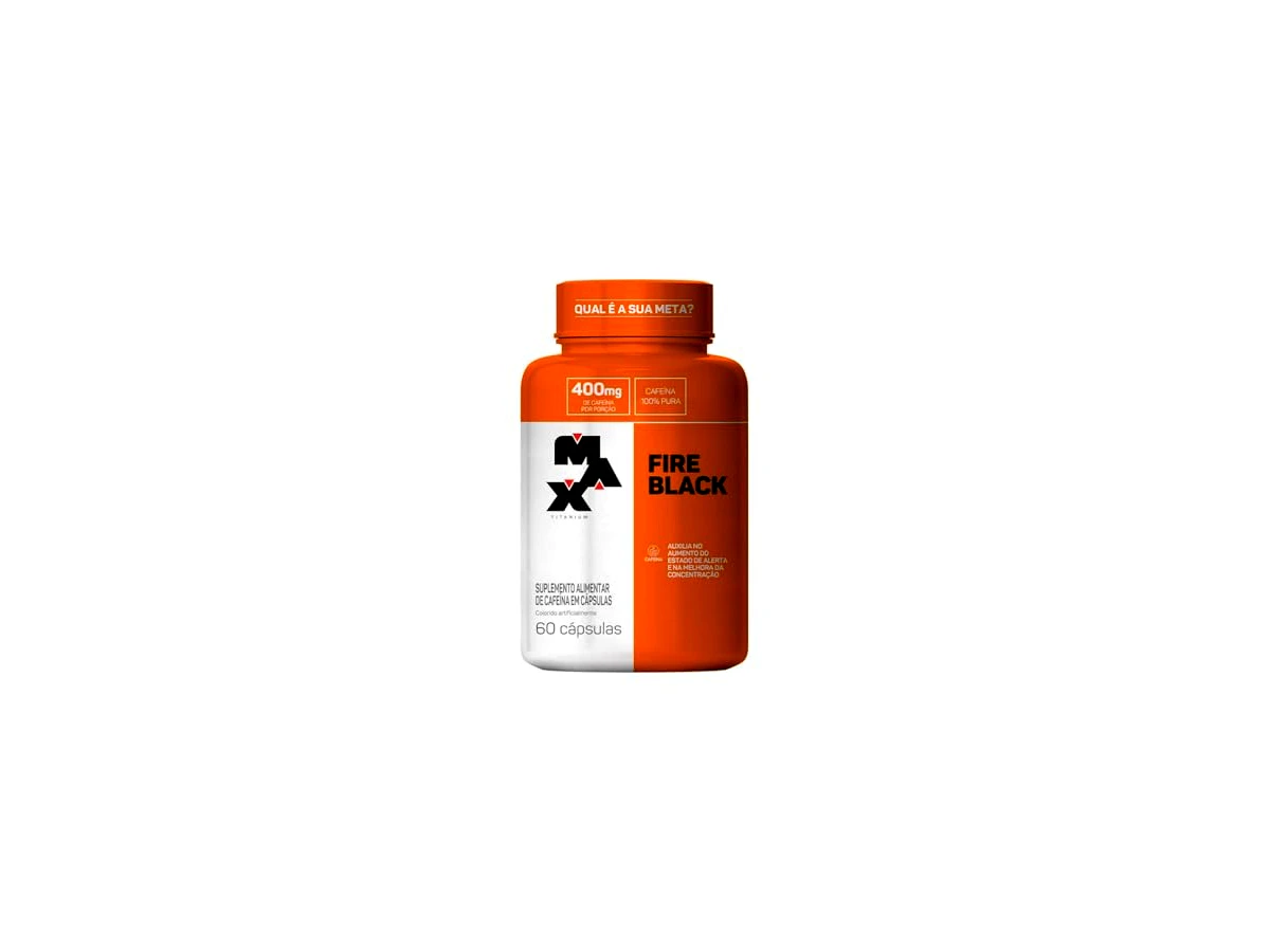 Cafeína 210mg (90 Cápsulas) - Max Titanium