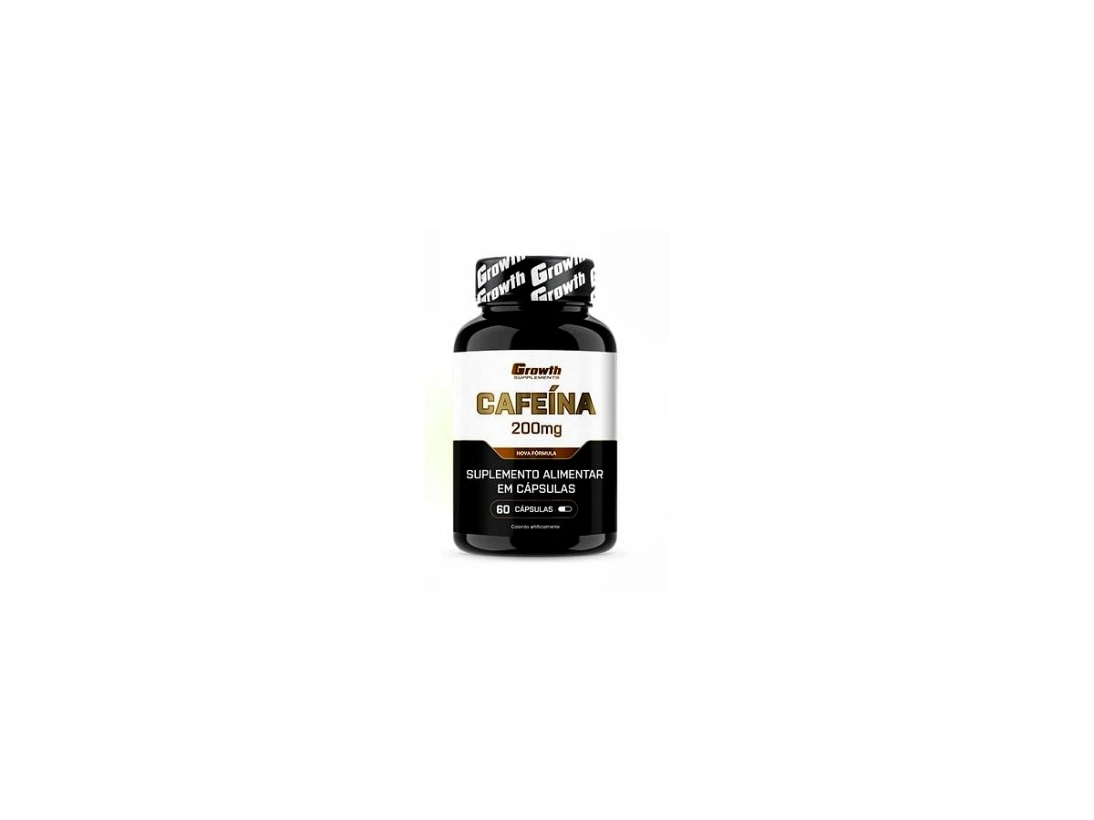 Cafeína 420mg (120 Cápsulas) - Growth Supplements
