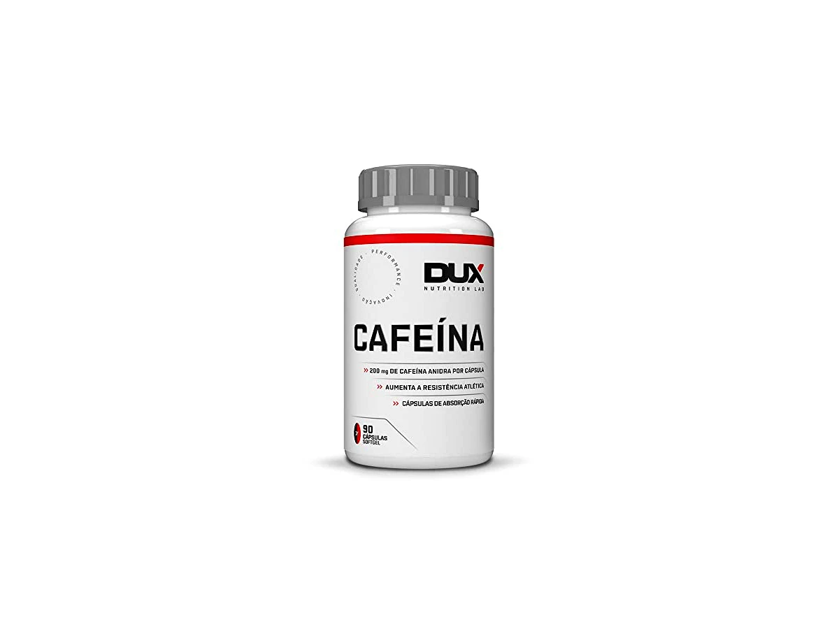Caffeine Pure 210mg Softgel (90 Cápsulas) - DUX Nutrition Lab