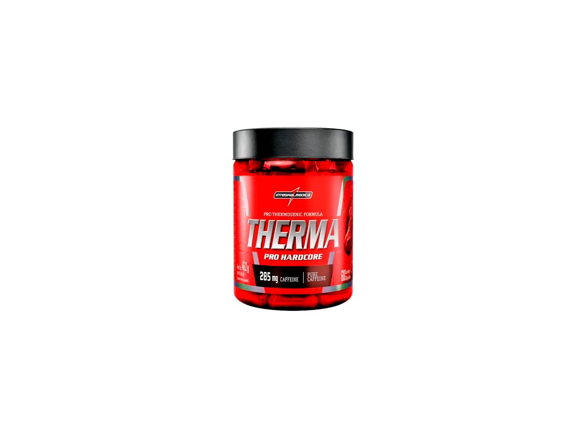 Therma Pro Hardcore 280mg de Cafeína (60 Cápsulas) - Integralmédica