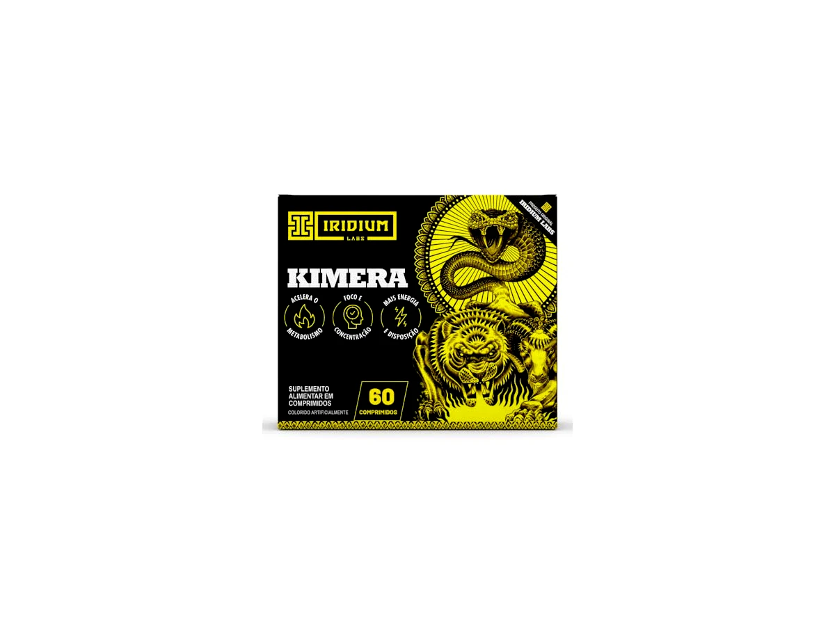 Kimera Thermo 300mg de Cafeína (60 tabletes) - Iridium Labs