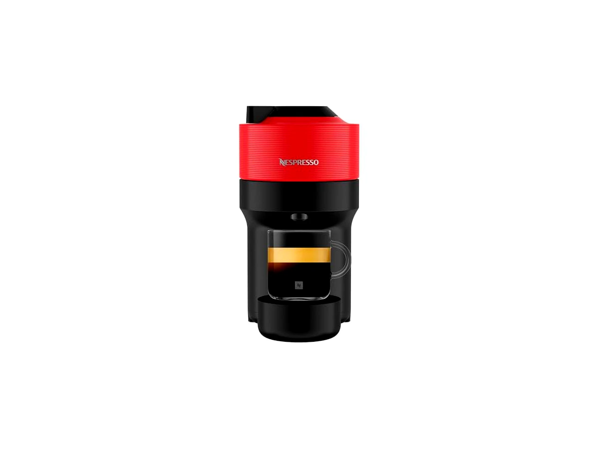 Máquina de Café Nespresso Vertuo Pop GCV2-BR-RE-NE (Versão 127V/110V, Vermelho Pimenta)