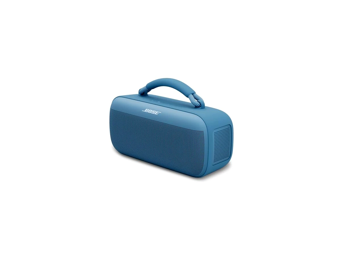 Bose Alto-falante portátil SoundLink Max, alto-falante Bluetooth grande IP67 à prova d'água, até 20 horas de reprodução, USB-C, entrada AUX embutida de 3,5 mm, crepúsculo azul