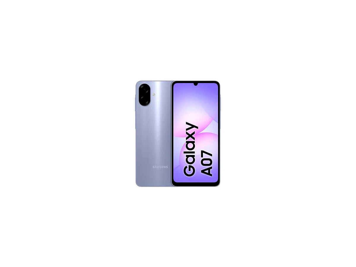 Celular Samsung Galaxy A07 128GB, 4GB, Câm. 50MP, Tela 6.7"- Violeta