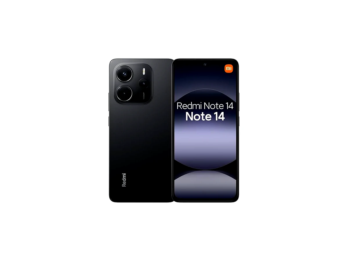 Smartphone Xiaomi Redmi Note 14 4G Midnight Black (Preto) 8GB RAM 256GB ROM