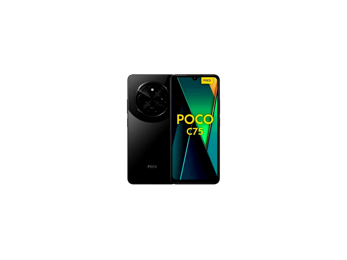 Smartphone Xiaomi Poco C75 NFC Black (Preto) 8GB RAM 256GB ROM [2410FPCC5G]