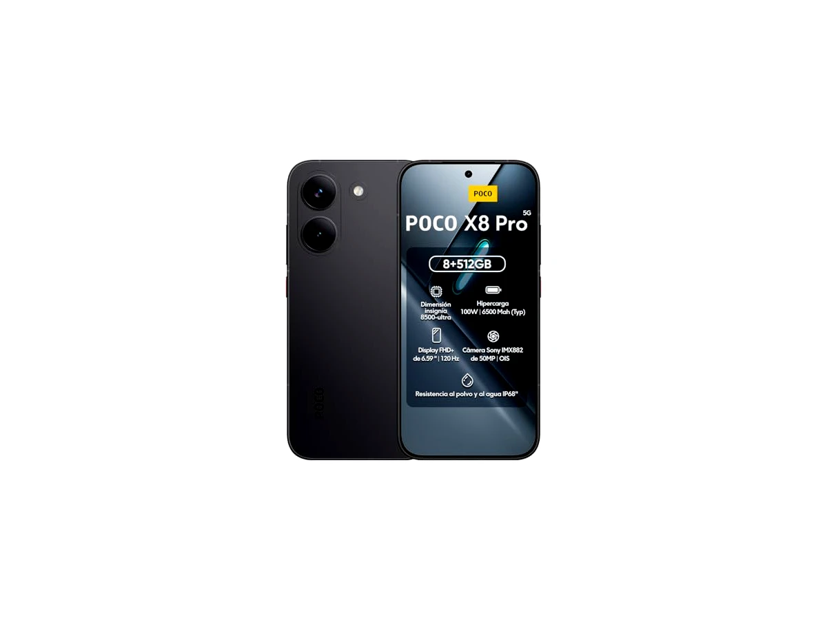 Smartphone Xiaomi Poco X8 Pro 512GB / 8GB Ram (Preto)