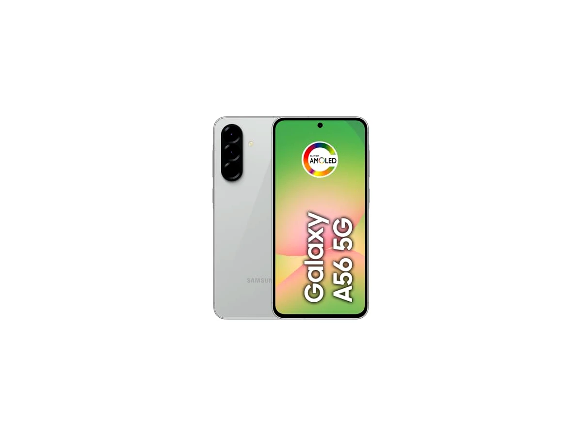 Smartphone Samsung Galaxy A56 5G 256GB, 8GB RAM, Câmera 50MP, IP67, Super AMOLED 6.7", Recursos AI, Cinza
