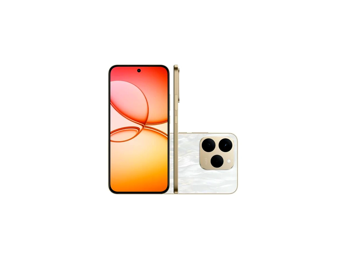 Realme 15T - 256GB - 8GB Ram - Câmera 50MP - Bateria 7000mAh - Cor Flowing Silver