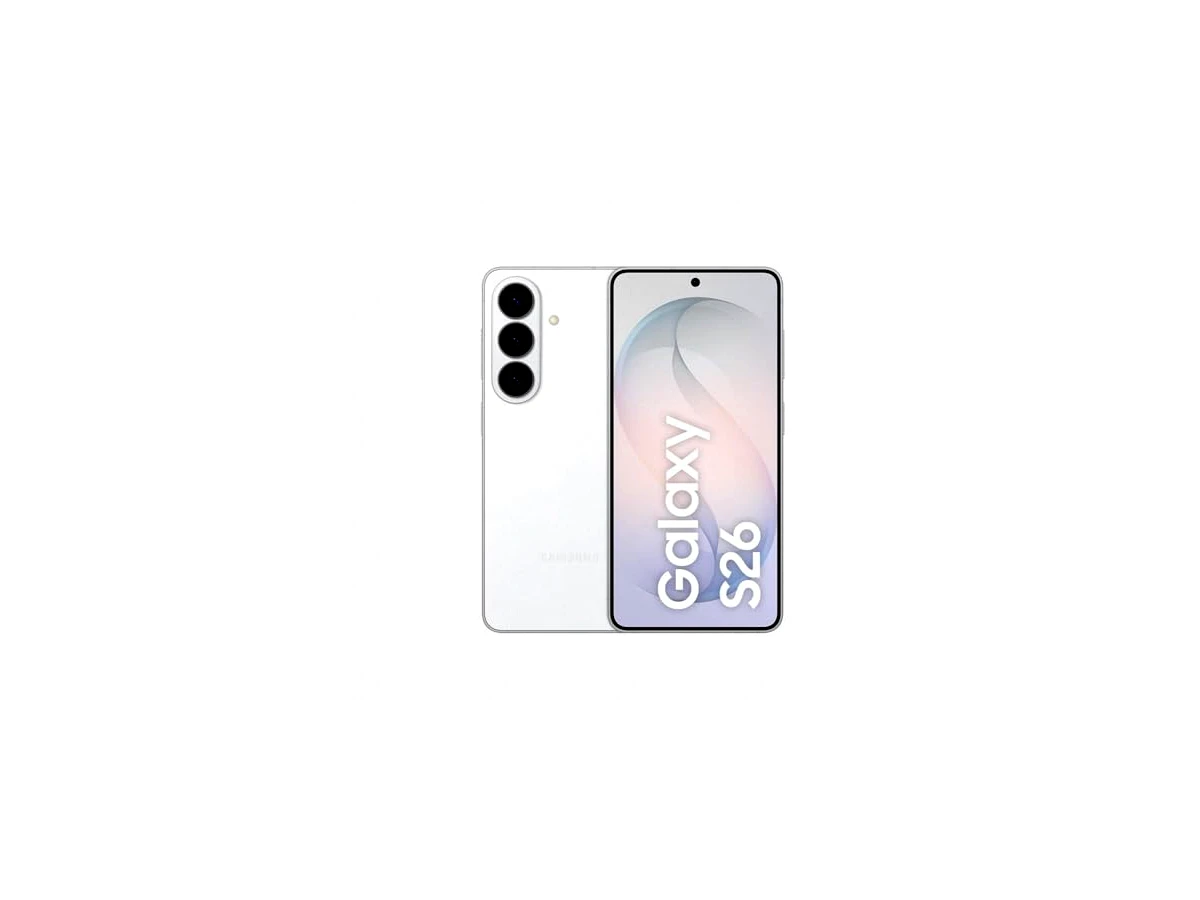 Celular Samsung Galaxy S26 5G, 256GB, 12GB RAM, Câmera Tripla de 50+12+10, Tela Grande de 6.3" - Branco