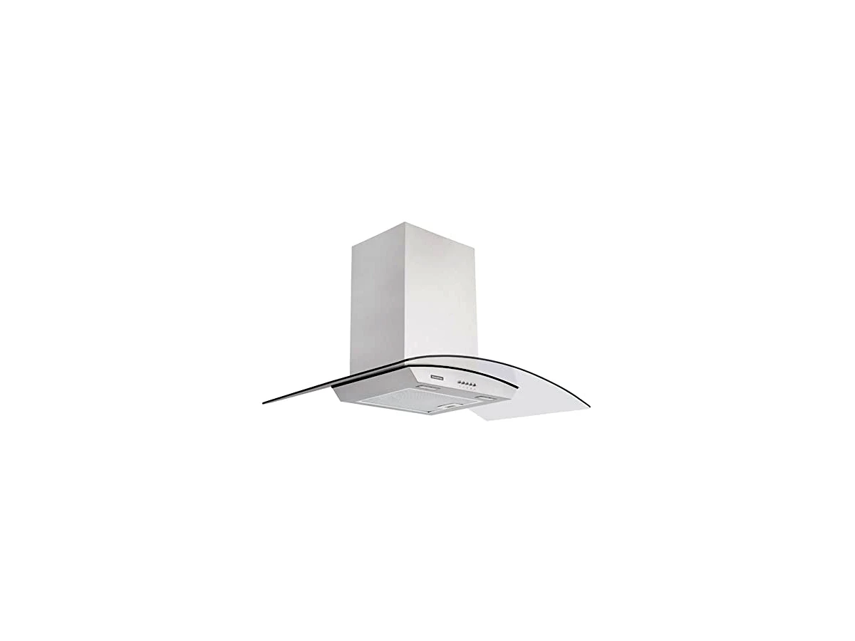 Coifa de Parede Tramontina New Vetro 90 cm em Aço Inox e Vidro Temperado 94809/220