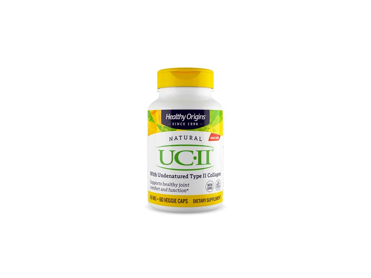 Healthy Origins UC-II 40 mg (Undenatured Type II Collagen) - 60 Veggie Caps