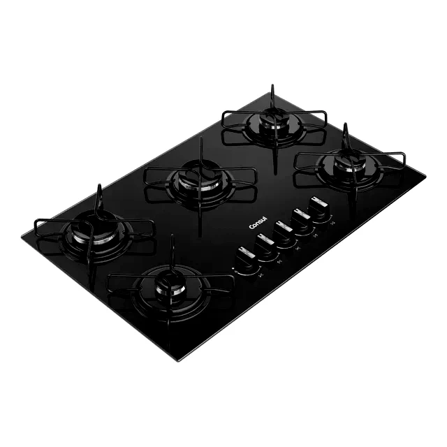 teste Cooktop a Gás Consul 5 Bocas CD075BE