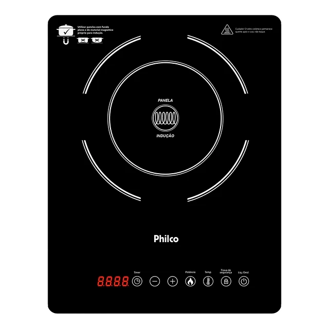 teste Cooktop de Indução Philco PCT12P