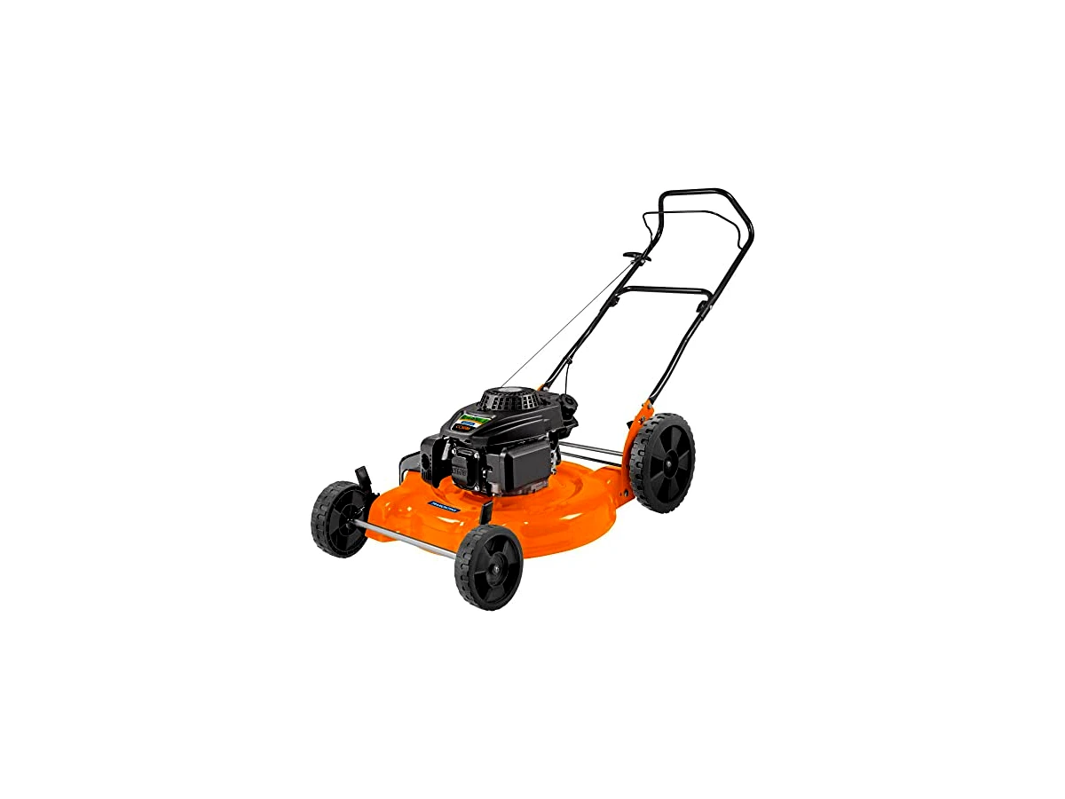 Cortador de Grama a Gasolina Tramontina CC55T, Motor 6 HP, 500 mm de Corte com Tração e Cesto Recolhedor Rígido