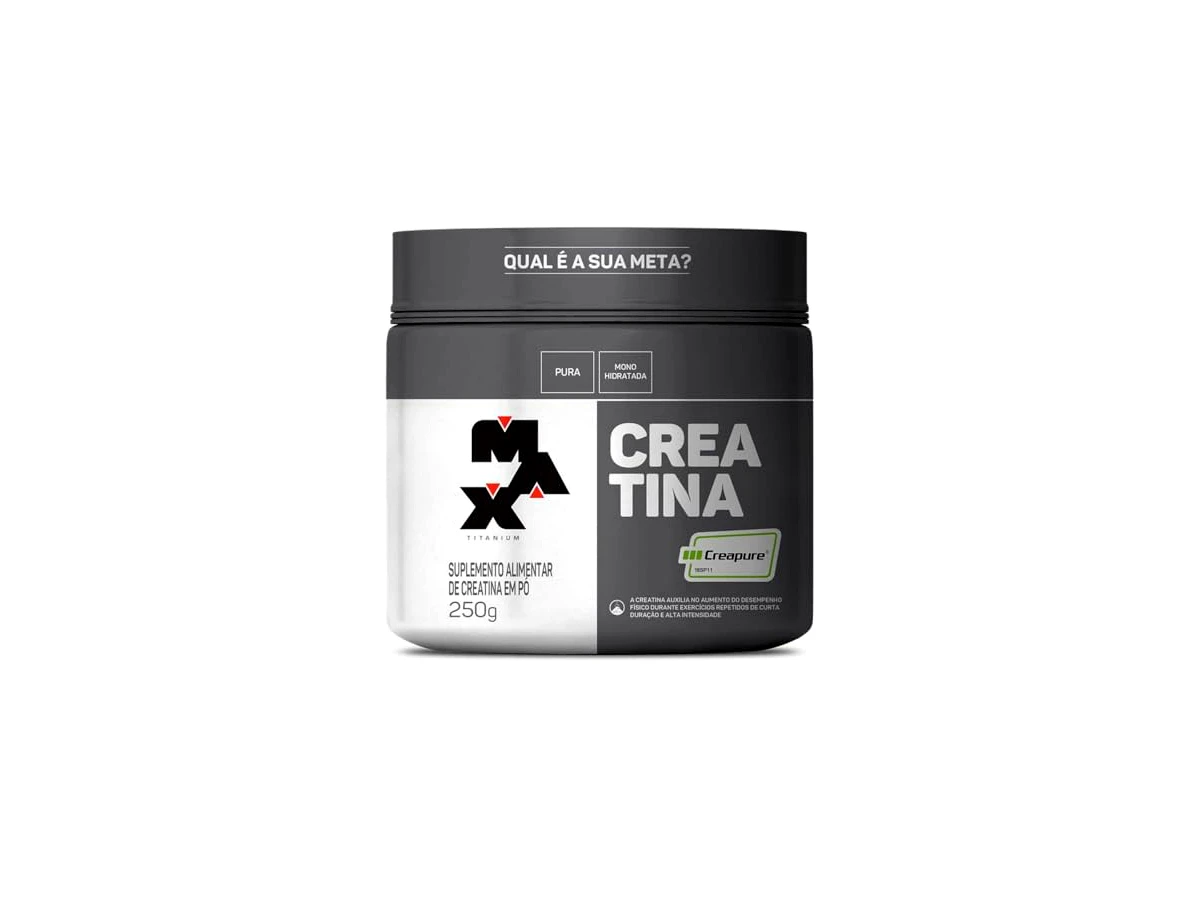 Creatina Creapure em Pó 250g - Max Titanium