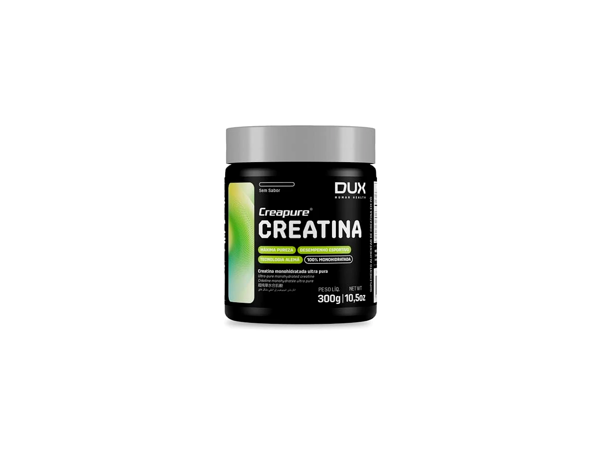Creatina Creapure 100% Pura Monohidratada Pote (300g) - DUX Nutrition Lab